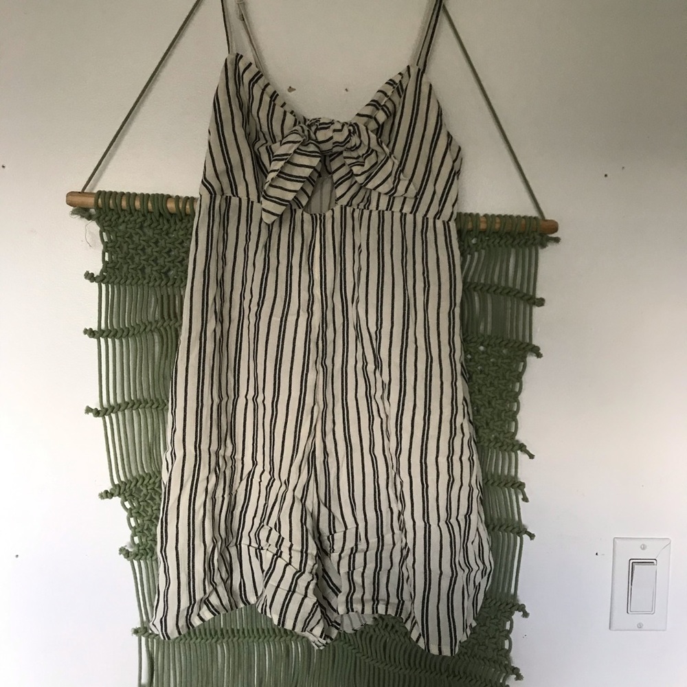 Billabong Striped Romper